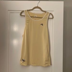 Tracksmith Twilight Tank Large straw / Ivory